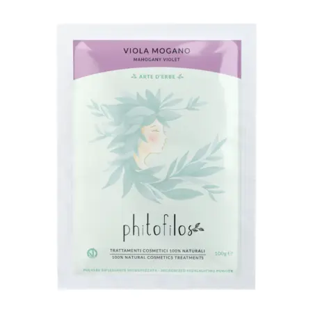 Phitofilos Mezcla de Colores Púrpura Caoba Tinte Vegetal 100g